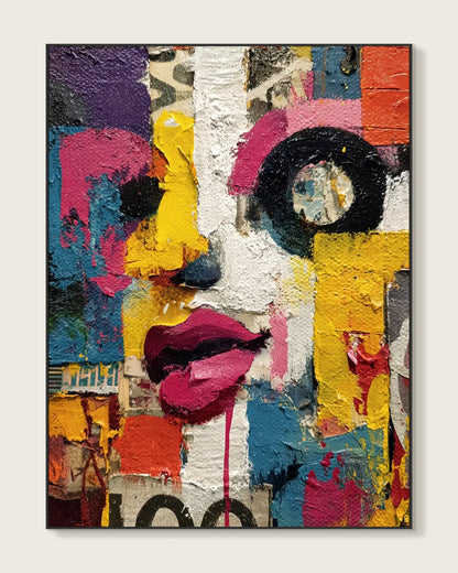 Cartoon Graffiti Canvas Art No.023