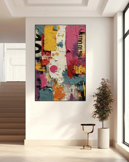 Cartoon Graffiti Canvas Painting No.022