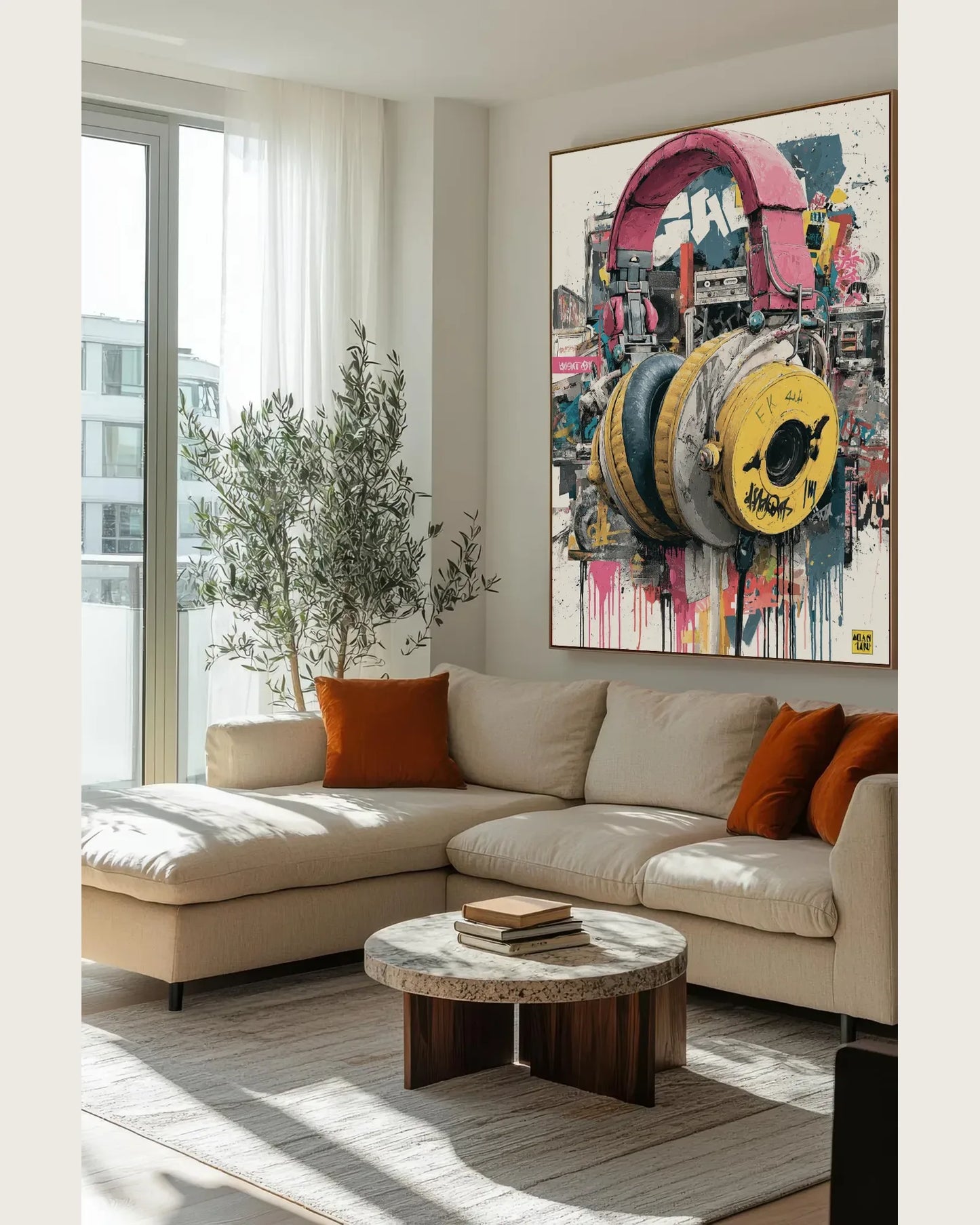 Cartoon Graffiti Wall Art No.019