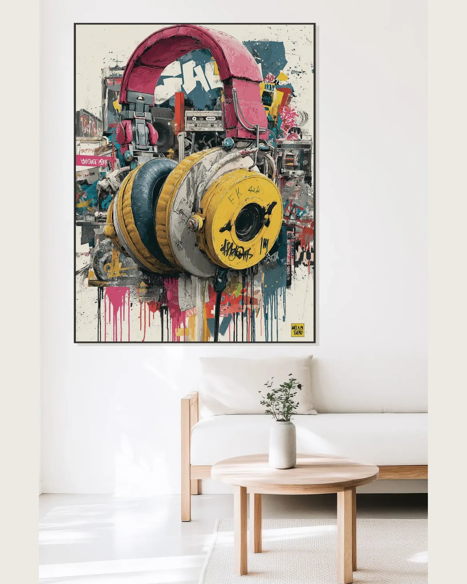 Cartoon Graffiti Wall Art No.019