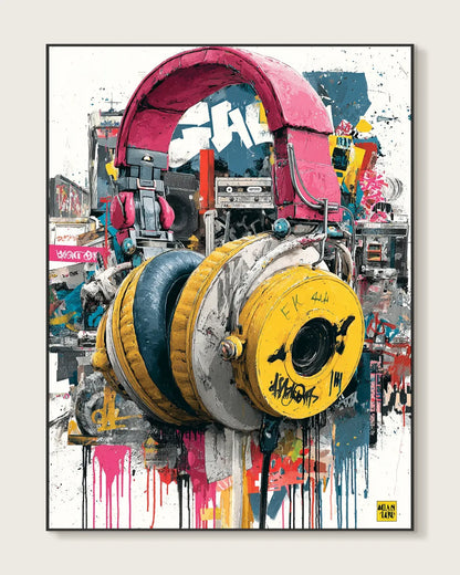 Cartoon Graffiti Wall Art No.019