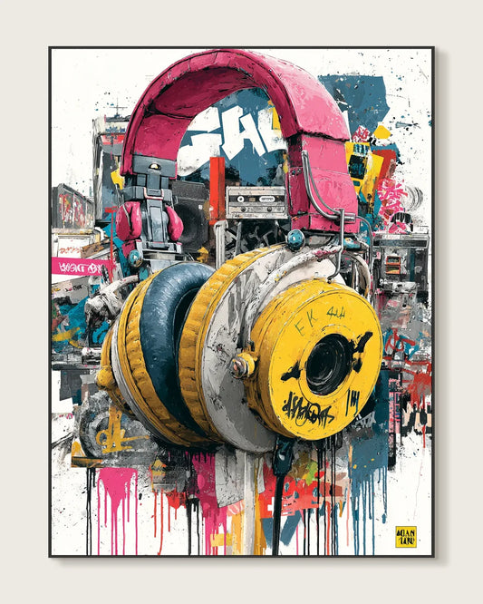 Cartoon Graffiti Wall Art No.019
