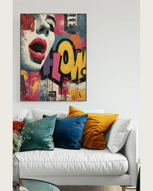 Cartoon Graffiti Wall Decor No.021