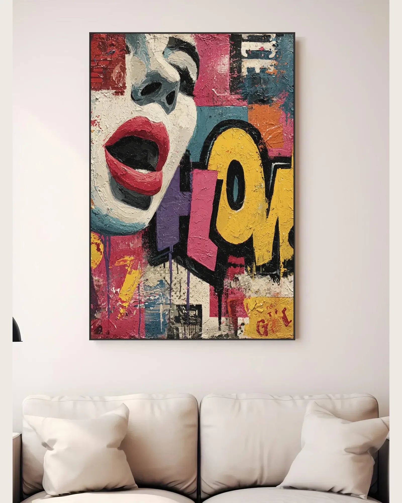 Cartoon Graffiti Wall Decor No.021