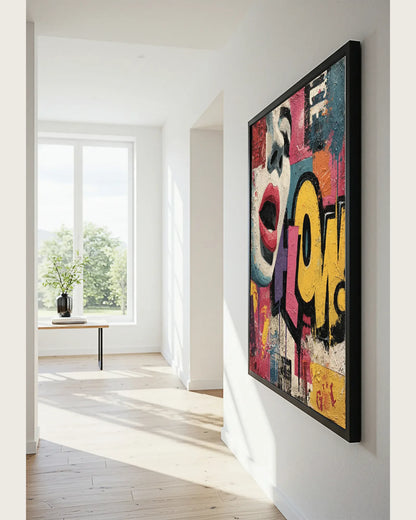 Cartoon Graffiti Wall Decor No.021
