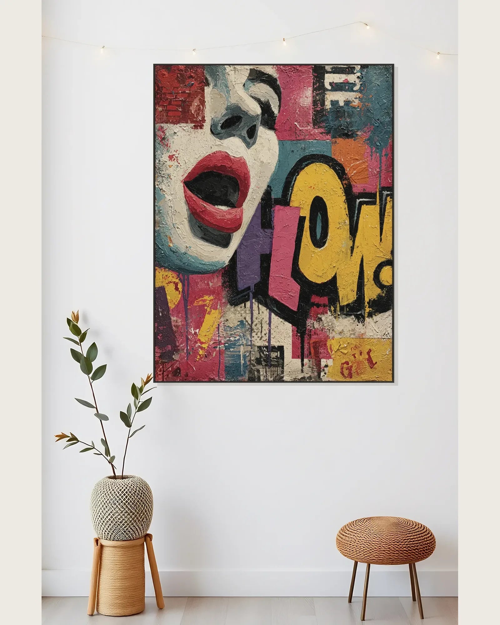 Cartoon Graffiti Wall Decor No.021
