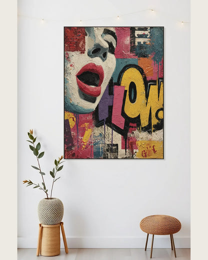 Cartoon Graffiti Wall Decor No.021