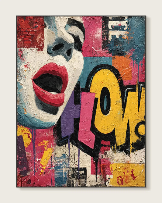 Cartoon Graffiti Wall Decor No.021