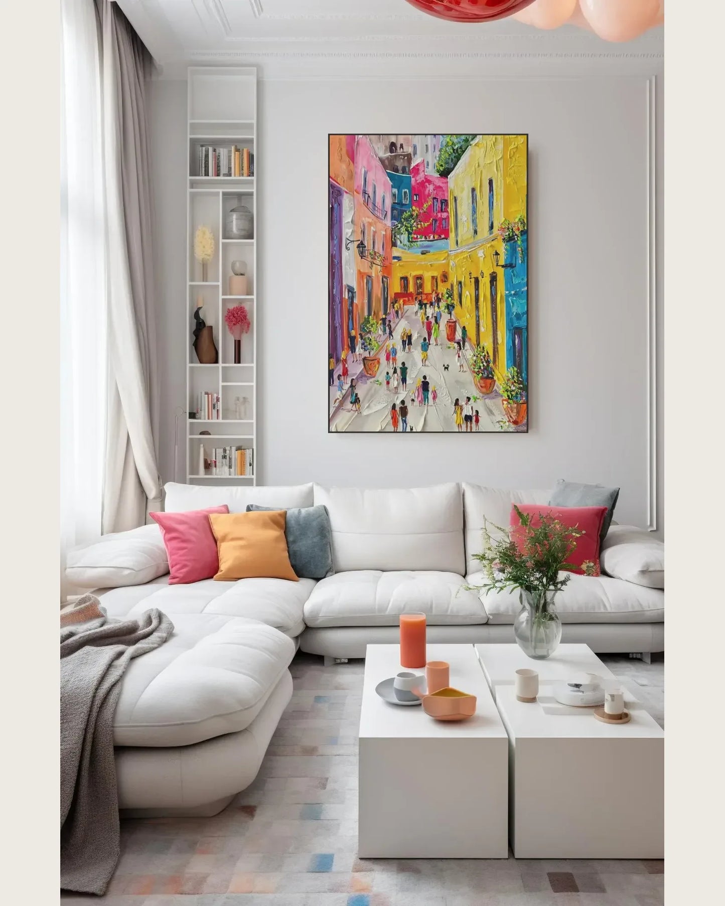Colorful Art for Living Room for Hallway No.071
