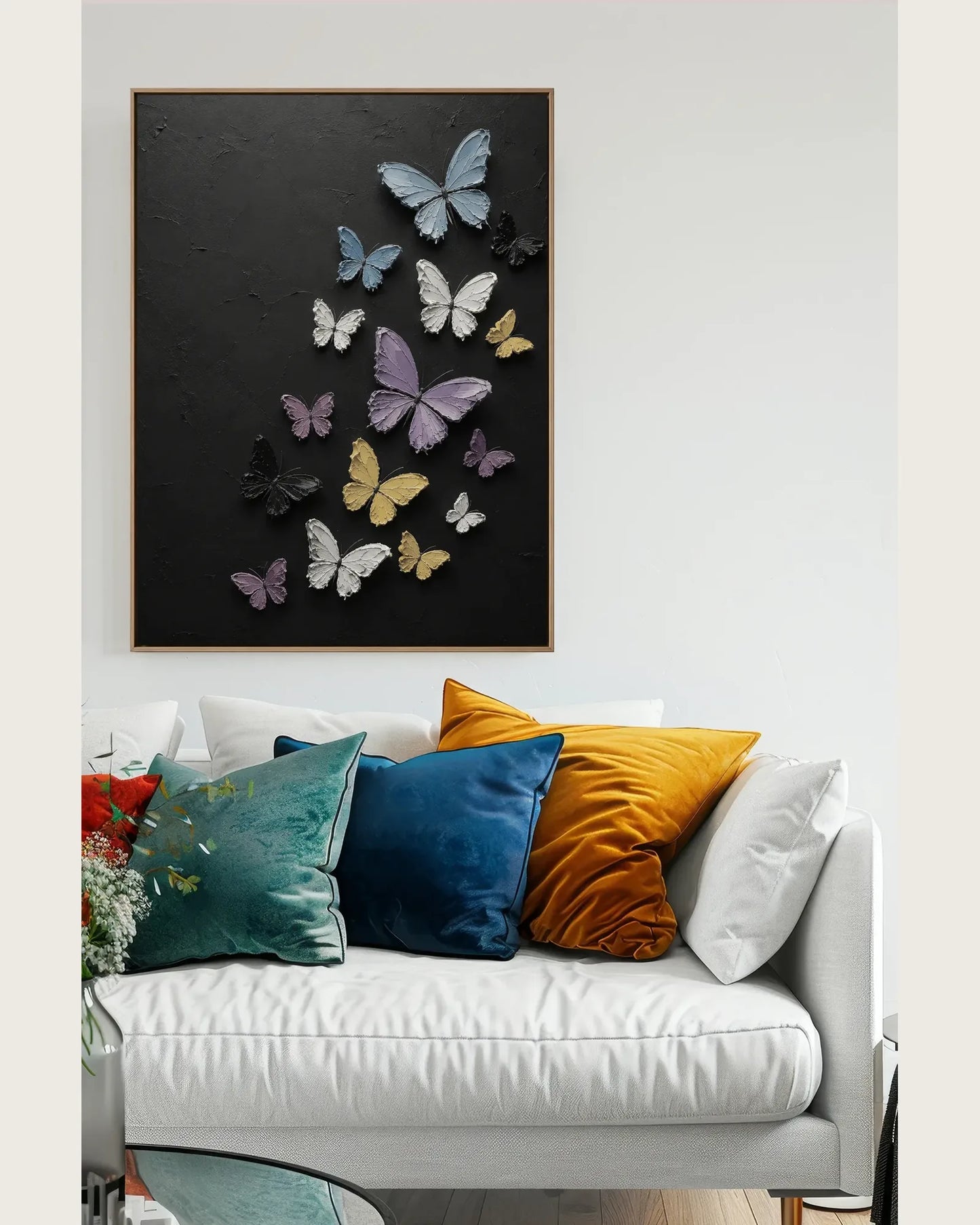 Colorful Butterfly Artwork No.082