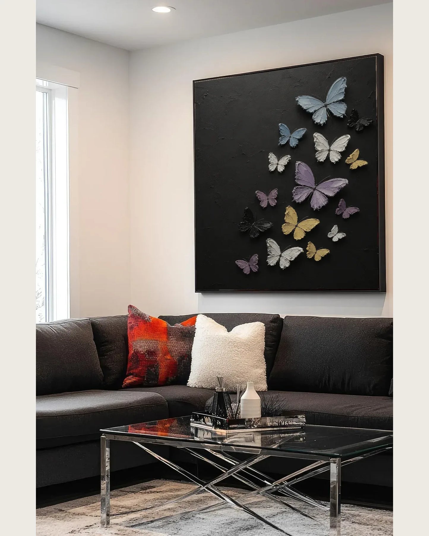 Colorful Butterfly Artwork No.082