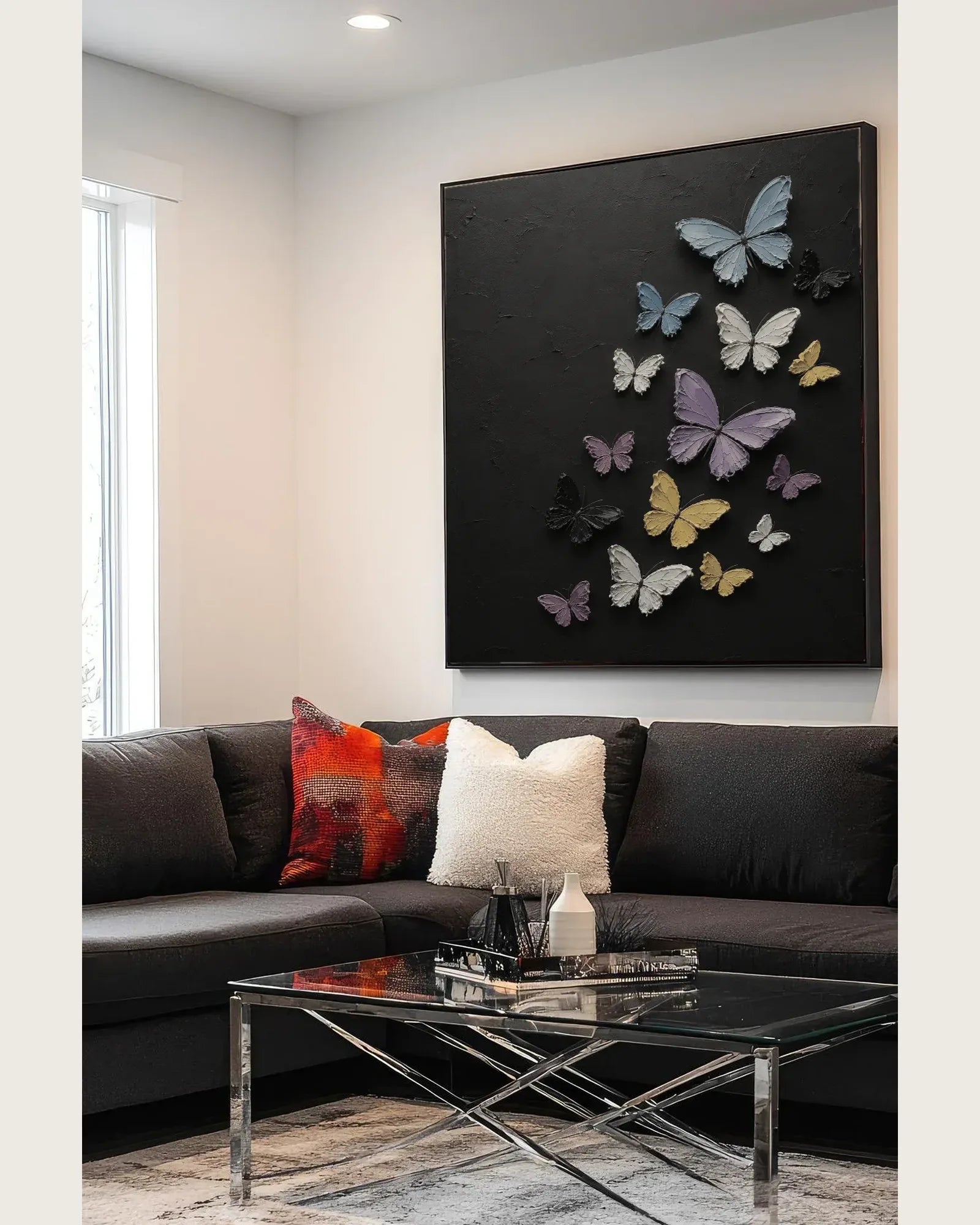Colorful Butterfly Artwork No.082