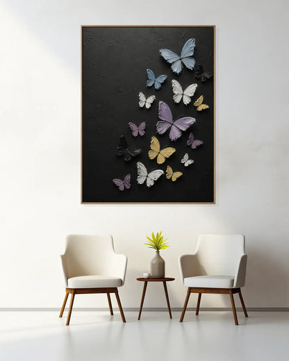 Colorful Butterfly Artwork No.082
