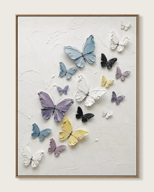 Colorful Butterfly Canvas Art No.081