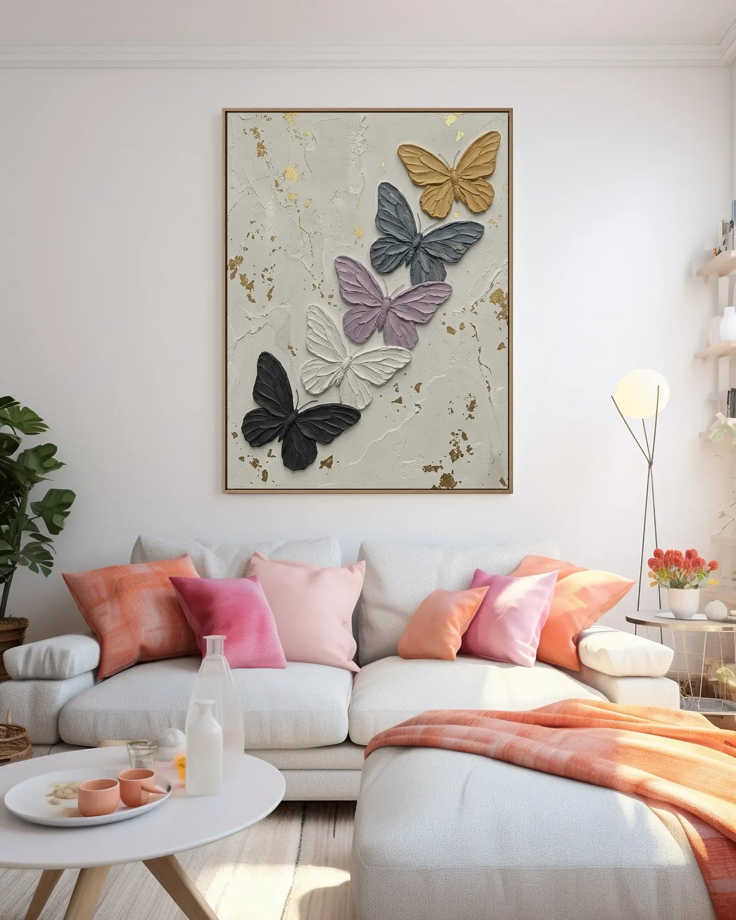Colorful Butterfly Painting No.085