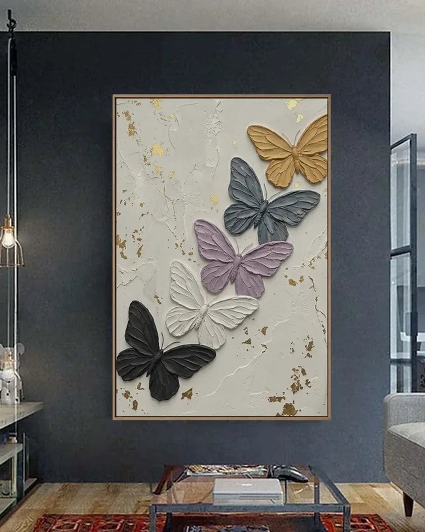 Colorful Butterfly Painting No.085