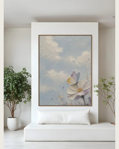 Colorful Butterfly Texture Wall Decor No.089