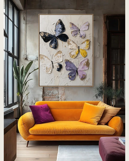 Colorful Butterfly Wall Art No.080