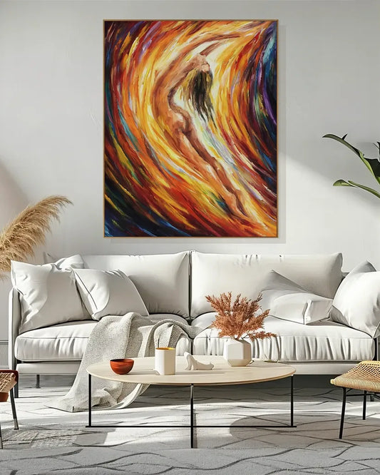 Colorful Canvas Painting for Living Room No.078