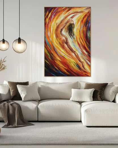 Colorful Canvas Painting for Living Room No.078