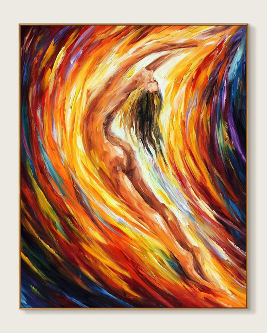 Colorful Canvas Painting for Living Room No.078