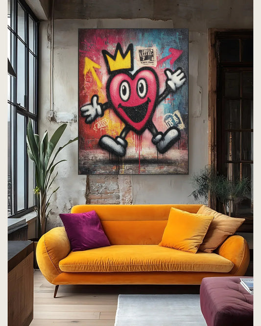 Colorful Cartoon Canvas Art No.107