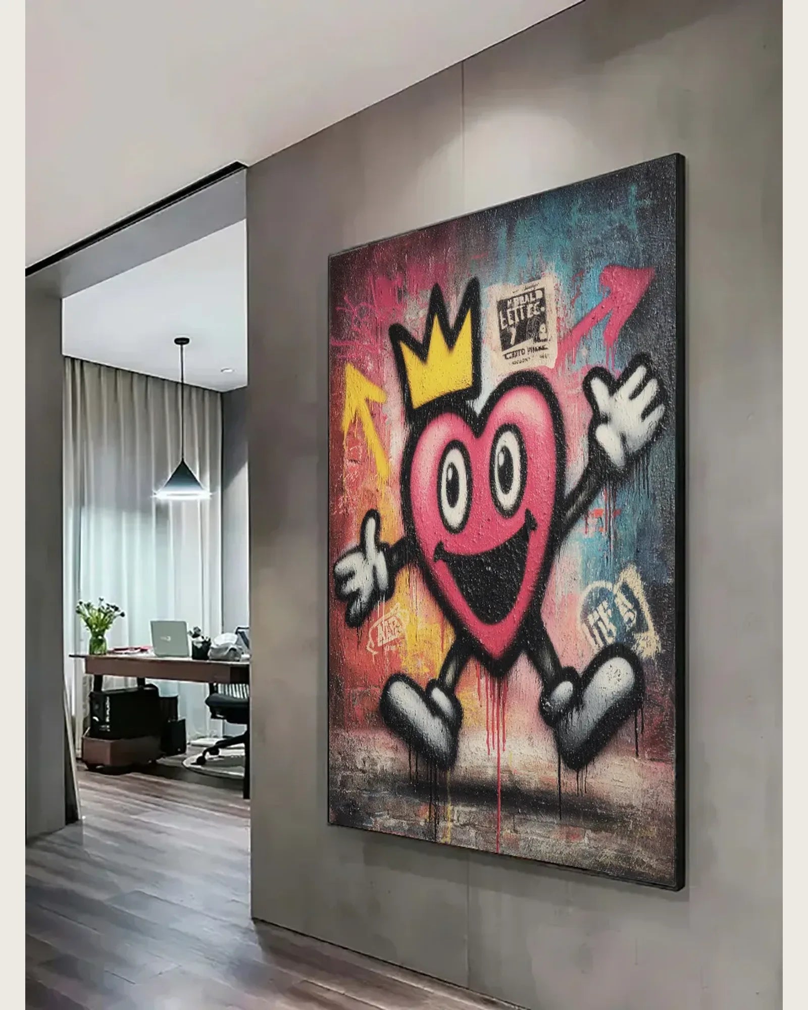 Colorful Cartoon Canvas Art No.107