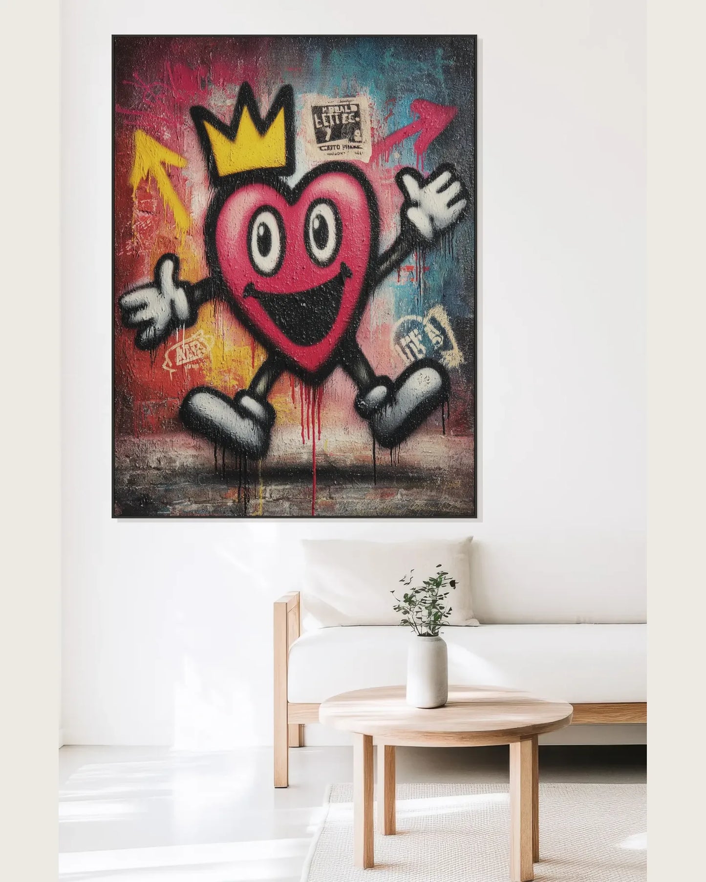 Colorful Cartoon Canvas Art No.107