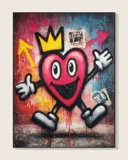 Colorful Cartoon Canvas Art No.107