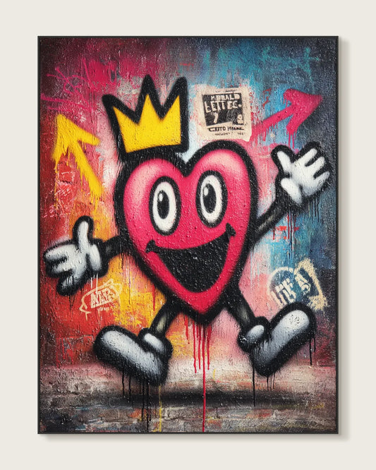 Colorful Cartoon Canvas Art No.107
