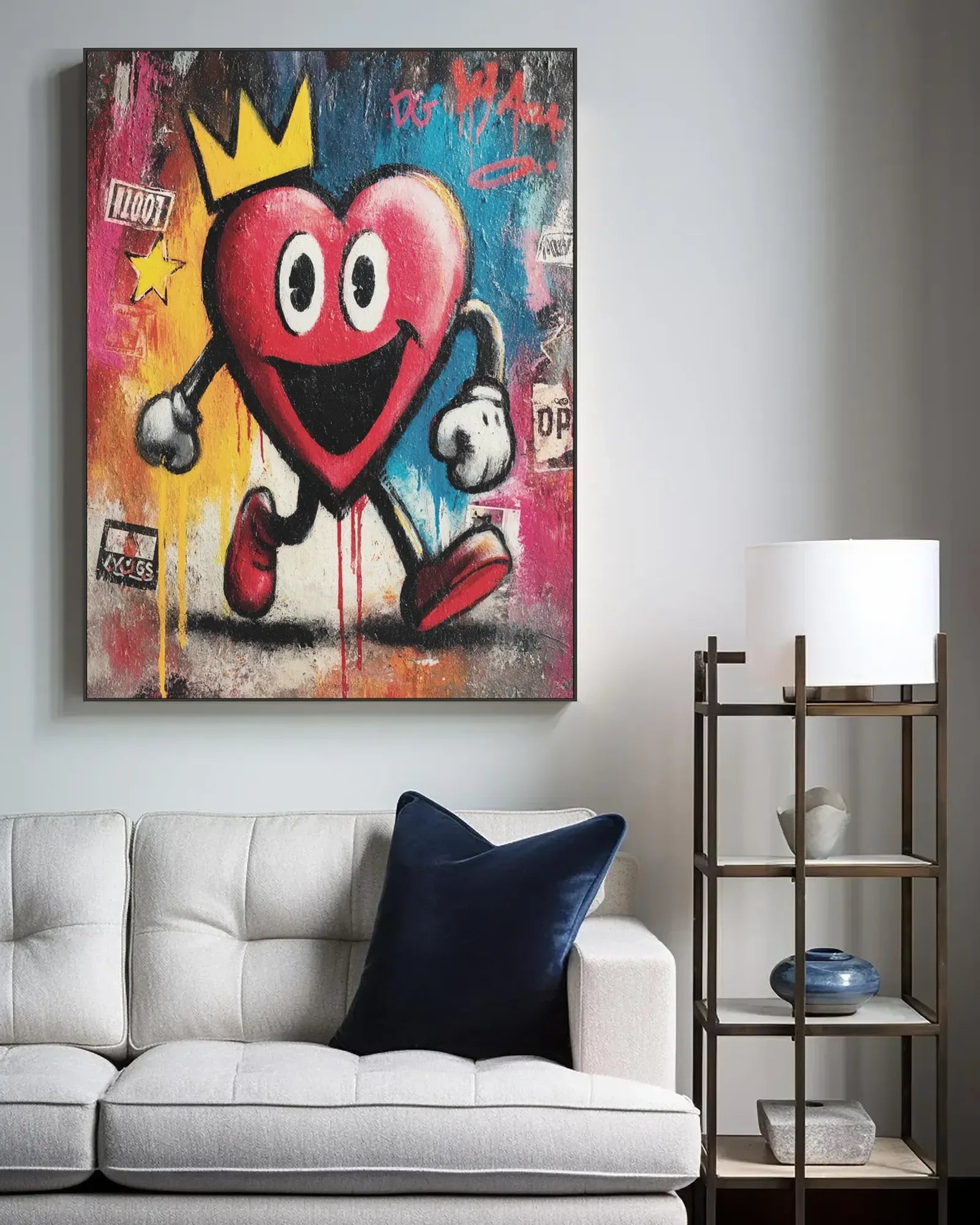 Colorful Cartoon Canvas Painting No.106