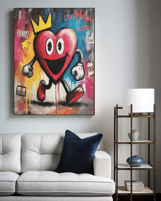 Colorful Cartoon Canvas Painting No.106