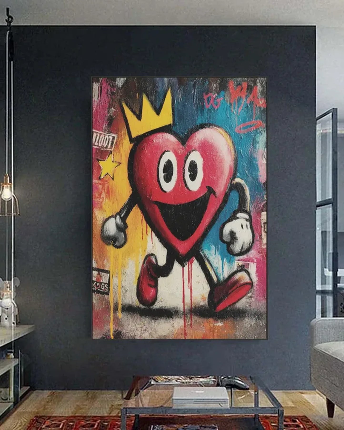 Colorful Cartoon Canvas Painting No.106