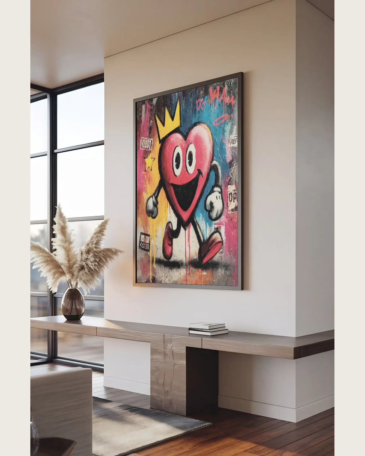 Colorful Cartoon Canvas Painting No.106