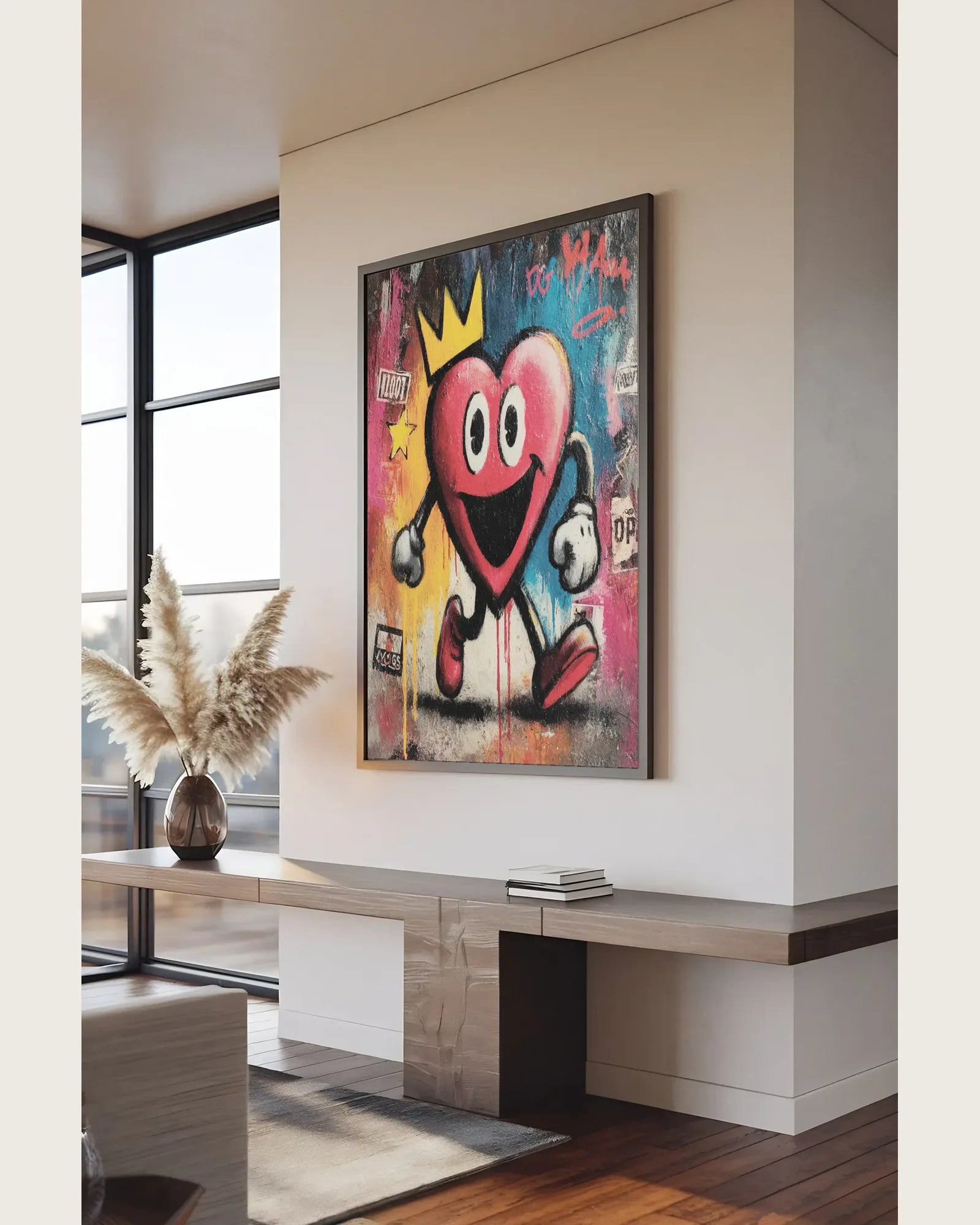 Colorful Cartoon Canvas Painting No.106