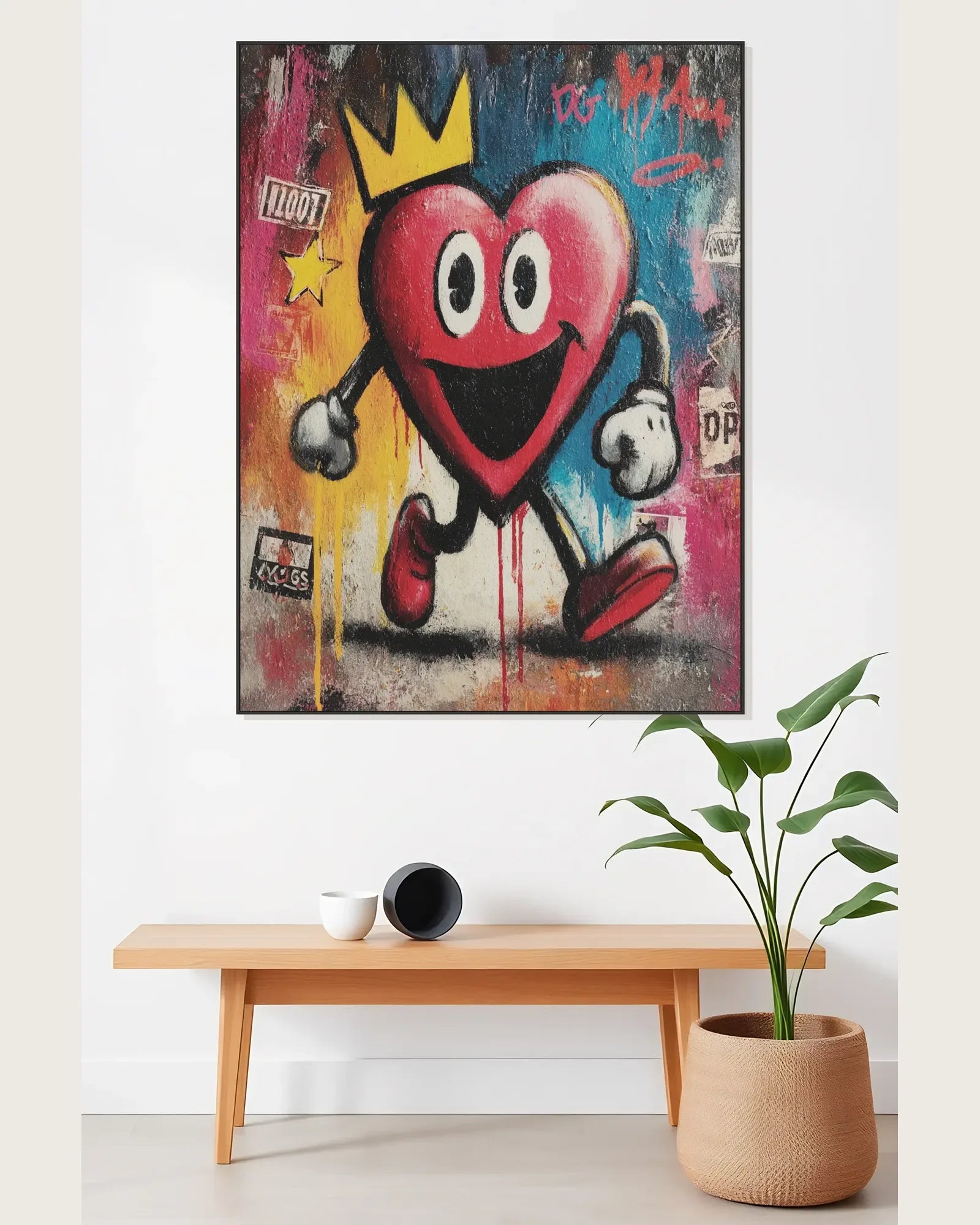 Colorful Cartoon Canvas Painting No.106
