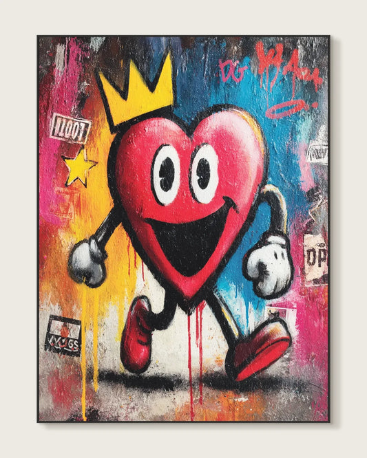 Colorful Cartoon Canvas Painting No.106