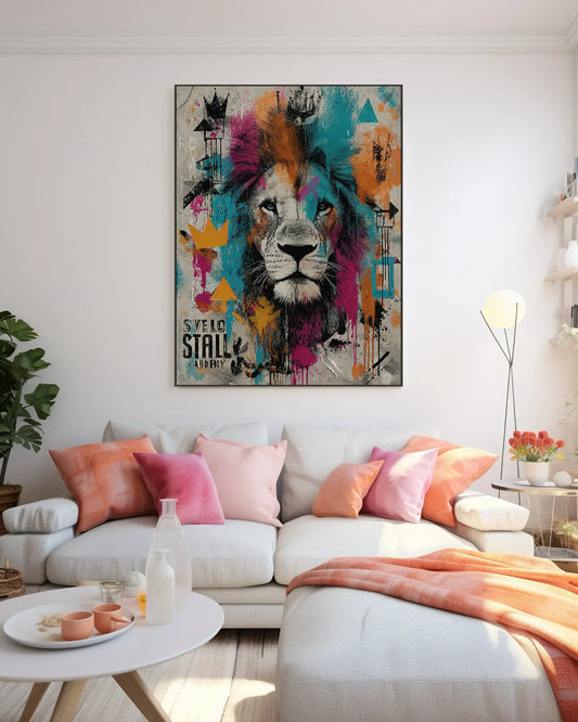 Colorful Cartoon Graffiti Artwork No.032