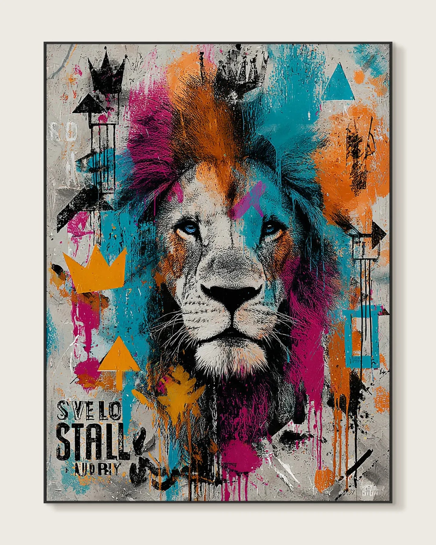 Colorful Cartoon Graffiti Artwork No.032