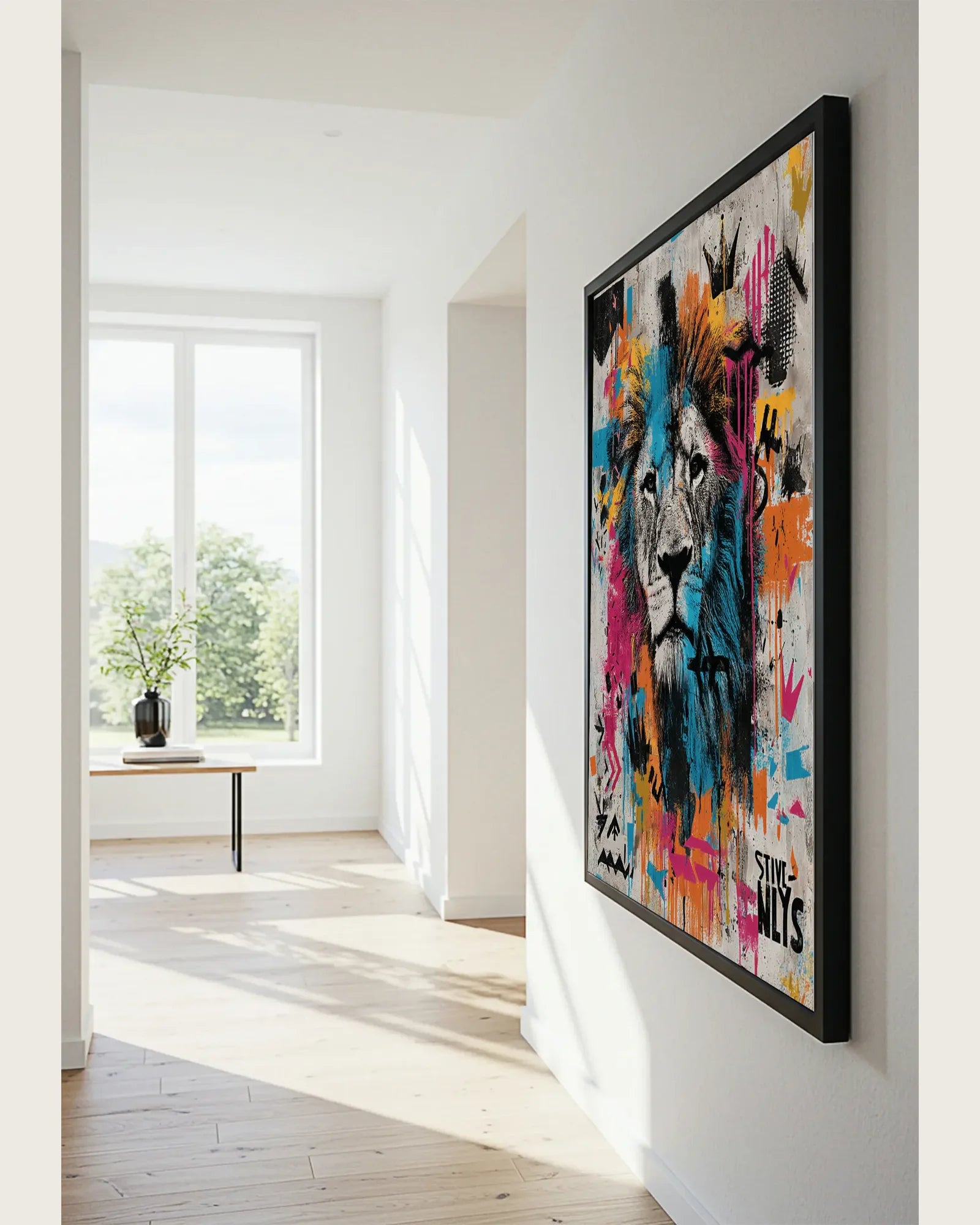 Colorful Cartoon Graffiti Wall Art No.031