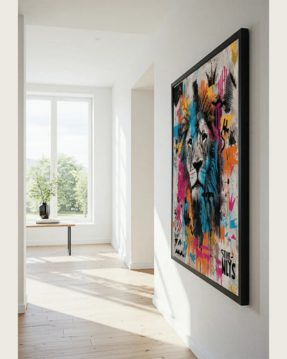 Colorful Cartoon Graffiti Wall Art No.031