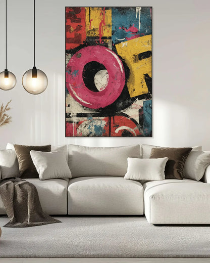 Colorful Cartoon Wall Decor No.105