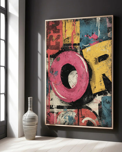 Colorful Cartoon Wall Decor No.105