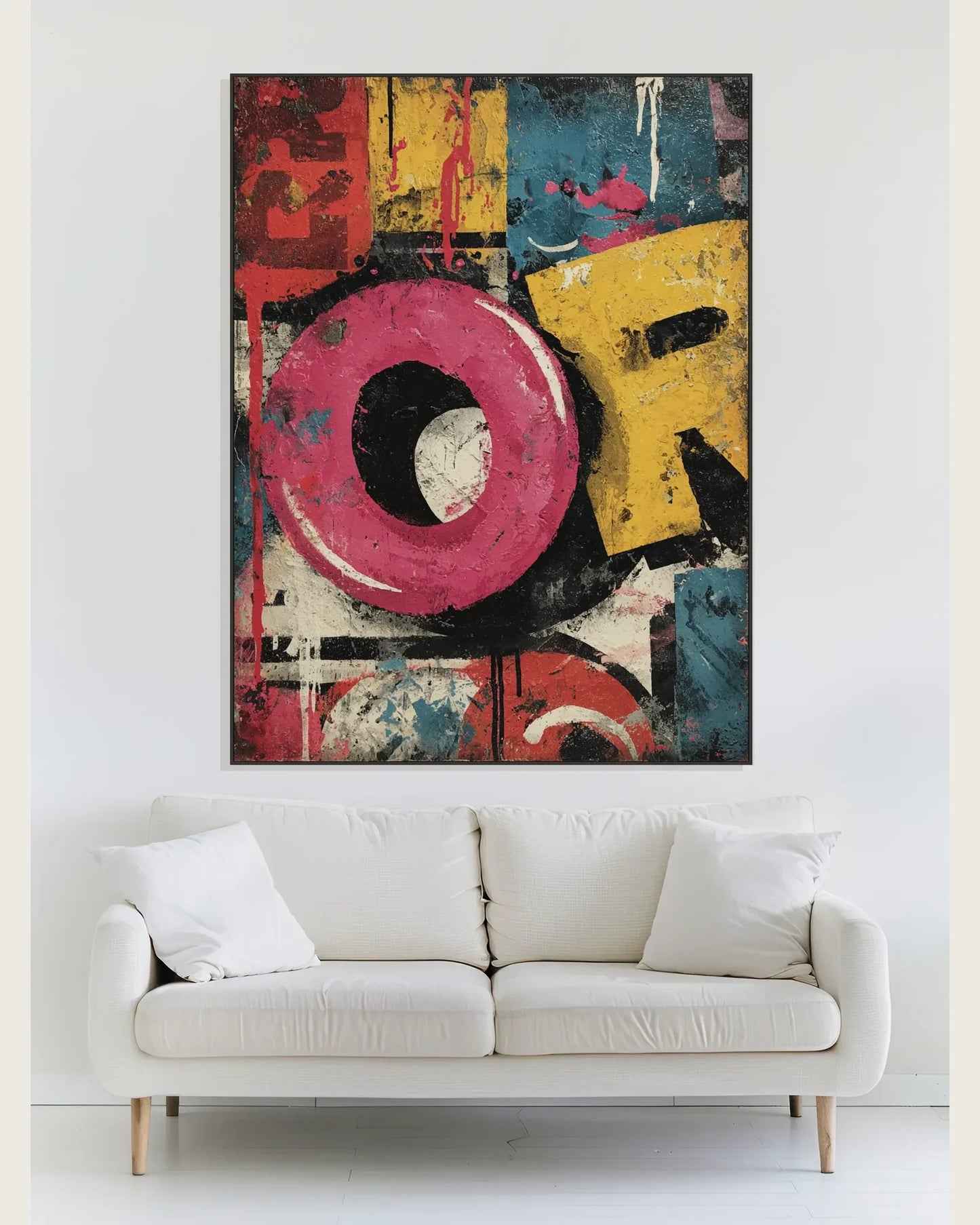 Colorful Cartoon Wall Decor No.105