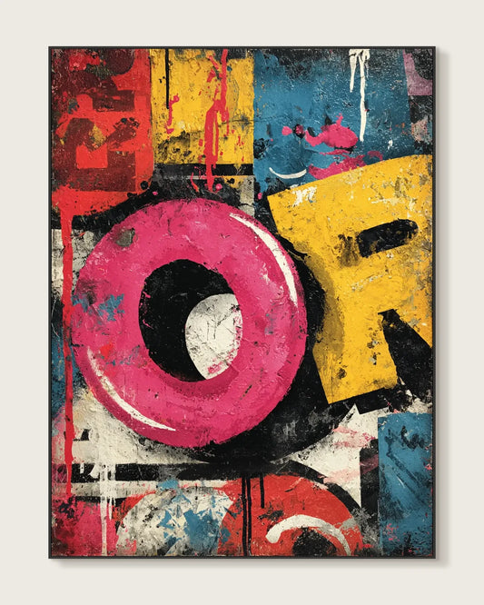 Colorful Cartoon Wall Decor No.105