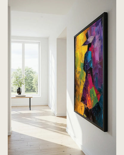 Colorful Large Art On Canvas for Living Room No.061
