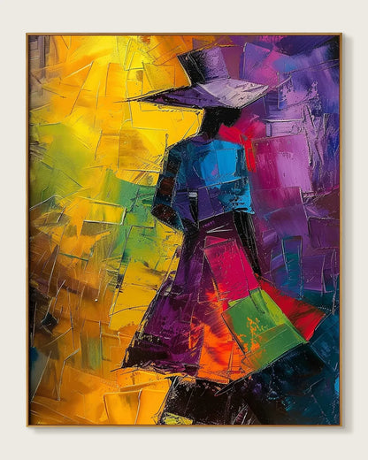 Colorful Large Art On Canvas for Living Room No.061