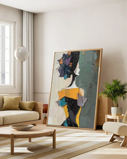 Colorful Large Art Wall Painting for Entryway No.070