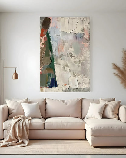 Colorful Large Canvas Painting for Living Room No.064