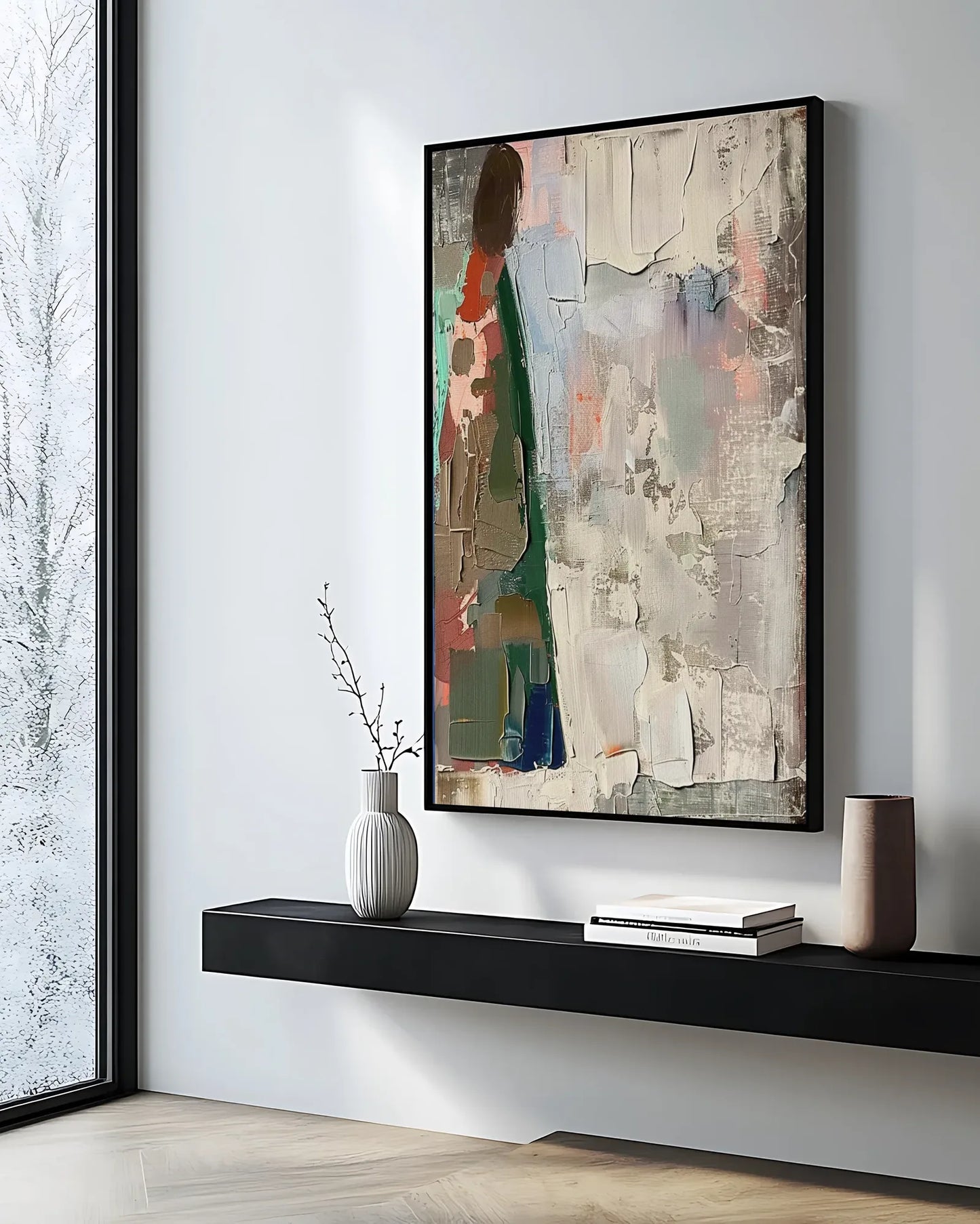 Colorful Large Canvas Painting for Living Room No.064